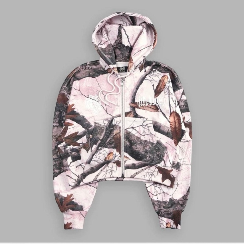 Darc Sport woodlands camo cropped jacket worn once